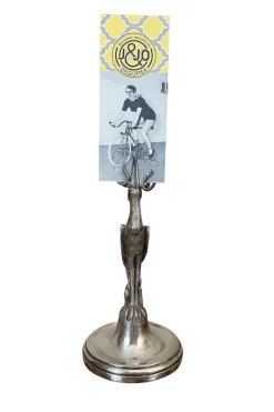 Best Pamono Silver Metal Menu Holder, 1900