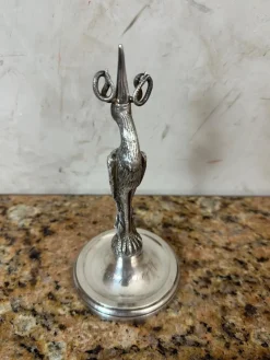 Best Pamono Silver Metal Menu Holder, 1900
