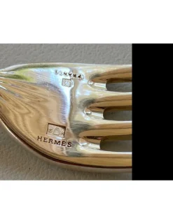 Pamono Silver Metal Moisson Cutlery Set from Hermès Paris, 1950s, Set of 48><noscript><img width=