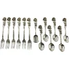 Online Pamono Silver Pastry Forks, Teaspoons and Sugar Scoop by Christoph Widmann, Germany, Set of 13