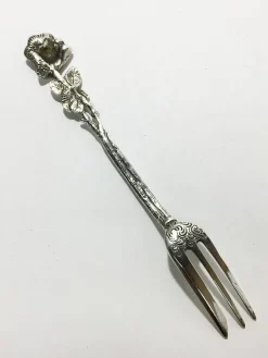 Online Pamono Silver Pastry Forks, Teaspoons and Sugar Scoop by Christoph Widmann, Germany, Set of 13