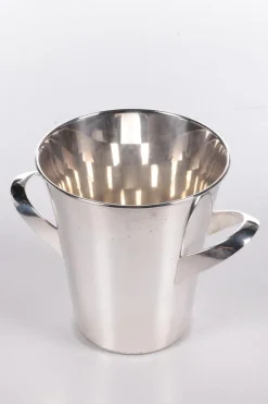 Pamono Silver Plated Designer Champagne Cooler WMF Kurt Mayer Design, 1960s> Ice Buckets & Wine Coolers
