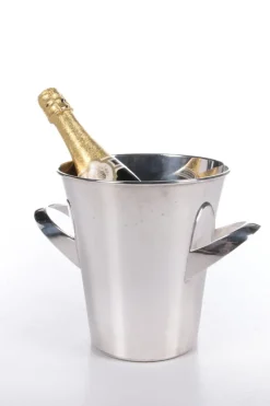 Pamono Silver Plated Designer Champagne Cooler WMF Kurt Mayer Design, 1960s><noscript><img width=