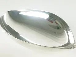 Pamono Silver Plated Metal Bowl and Box from Christofle, 1960s, Set of 2><noscript><img width=
