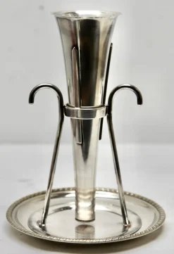 Clearance Pamono Silver Plated Wine Bar Funnel