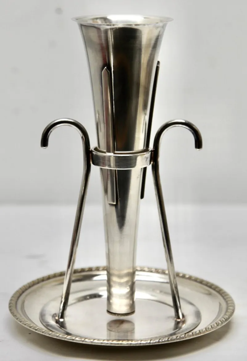 Clearance Pamono Silver Plated Wine Bar Funnel