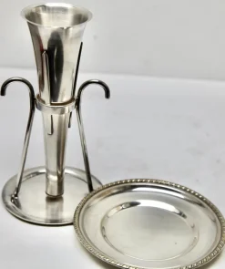 Clearance Pamono Silver Plated Wine Bar Funnel