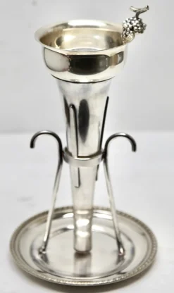 Clearance Pamono Silver Plated Wine Bar Funnel