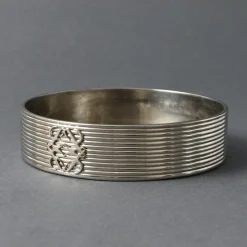 Pamono Silver Plated Wine Bottle Coaster from Loewe, 1980s><noscript><img width=
