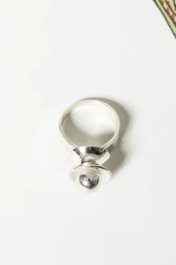 Pamono Silver Ring from Erik Granit, 1967> Rings