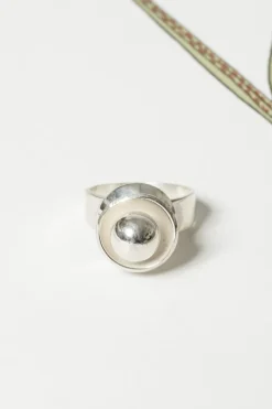 Pamono Silver Ring from Erik Granit, 1967><noscript><img width=