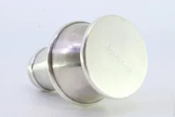 Sale Pamono Silver Salt Shaker with Edge and Base Friezes