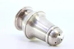 Sale Pamono Silver Salt Shaker with Edge and Base Friezes