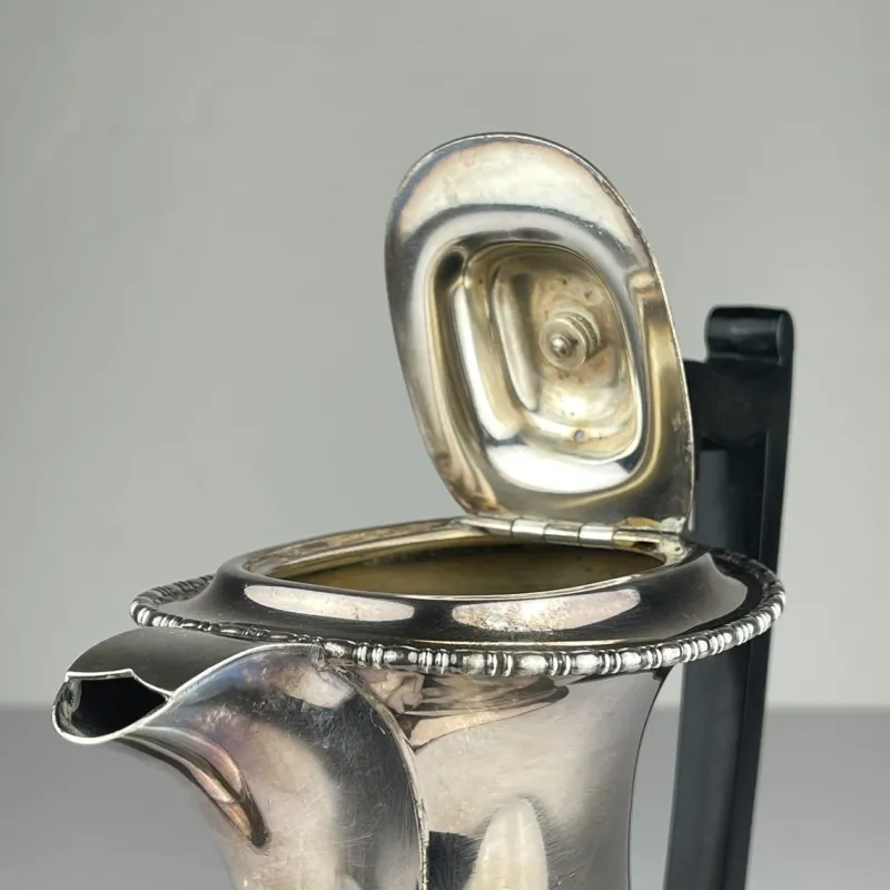 Pamono Silver Tea Set, Sheffield, England, 1930s, Set of 4> Coffee & Tea Service