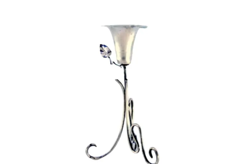 Pamono Silver Toothpick Holder with Chalice Cut> Dinnerware Accessories