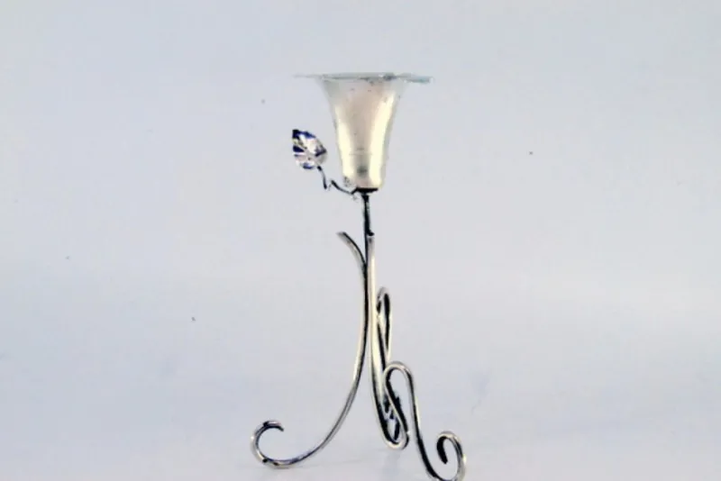 Pamono Silver Toothpick Holder with Chalice Cut> Dinnerware Accessories