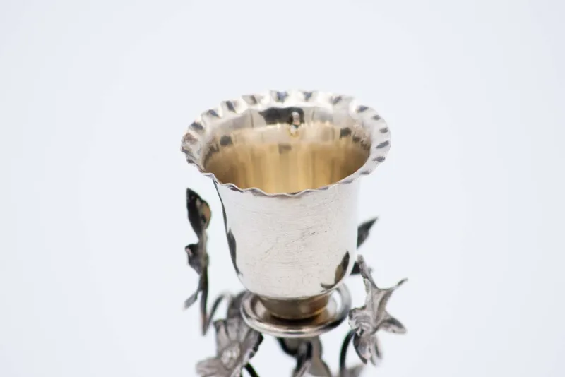 Pamono Silver Toothpick Holder with Chalice> Dinnerware Accessories