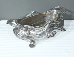 Hot Pamono Silvered Bronze Planter by Victor Saglier