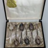 Best Pamono Silvered Mocca Spoons from Argentor Werke, 1950s, Set of 6