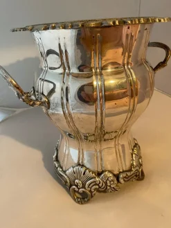 Pamono Silver-Plated Champagne Bucket or Wine Cooler from Royal Sheffield><noscript><img width=
