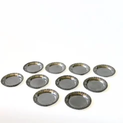 Best Pamono Silver-Plated Coasters, Sweden, 1900s, Set of 5