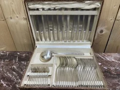 Pamono Silver-Plated Crown Cutlery Set, Set of 99> Cutlery & Serving Utensils