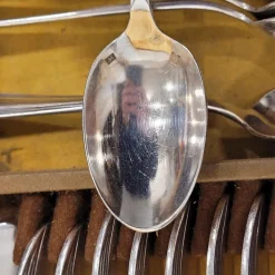 Clearance Pamono Silver-Plated Cutlery Set from Orfèvrerie-Couverts ATO, France, 19th Century, Set of 37