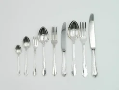 Pamono Silver-Plated Cutlery Set for Six People, 1920s, Set of 57> Cutlery & Serving Utensils