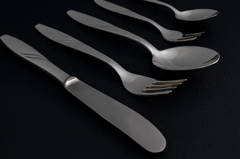 Pamono Silver-Plated Cutlery Set for 6, 1950s, Set of 33> Cutlery & Serving Utensils