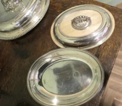 Outlet Pamono Silver-Plated Dinner Service, 1920s, Set of 6