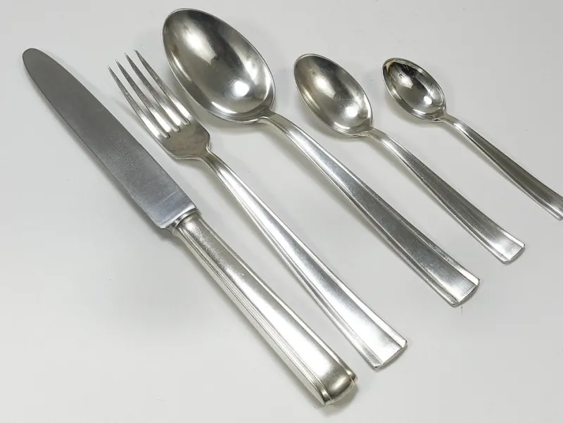 Hot Pamono Silver-Plated Flatware Cutlery for Six by Gio Ponti for Krupp, Austria, 1950s, Set of 31