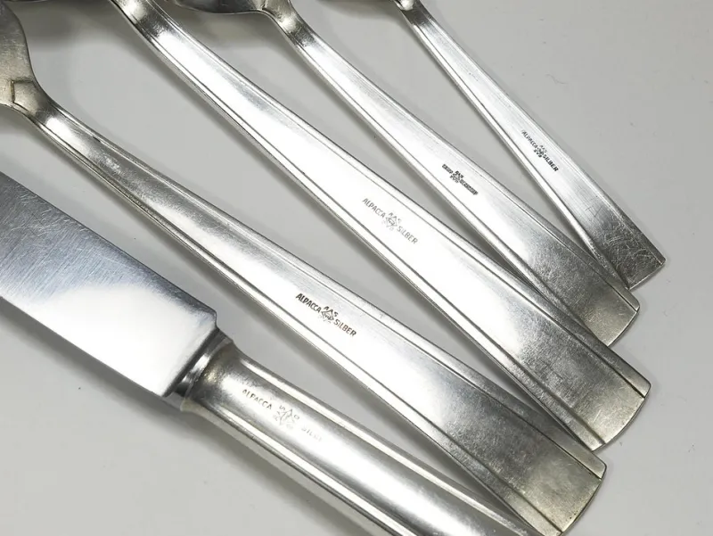 Hot Pamono Silver-Plated Flatware Cutlery for Six by Gio Ponti for Krupp, Austria, 1950s, Set of 31
