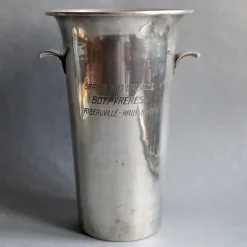Pamono Silver-Plated Grands Vins D'Alsace Bott Frères Ribeauvillé Champagne Cooler, 1930s><noscript><img width=