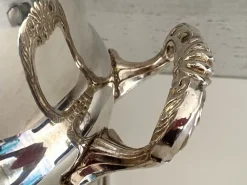 Pamono Silver-Plated Metal Medici Cooler from Viners, Taiwan, 1960s><noscript><img width=