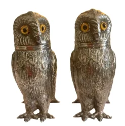 Best Pamono Silver-Plated Metal Salt Shakers by Armand Frénais, Set of 2