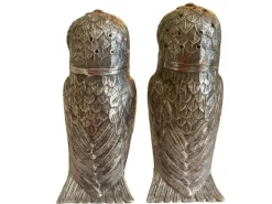 Best Pamono Silver-Plated Metal Salt Shakers by Armand Frénais, Set of 2