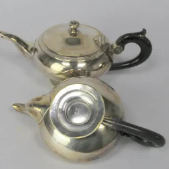 Pamono Silver-Plated Metal Teapots from Christofle, Set of 2> Dinnerware Accessories