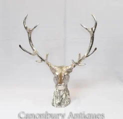 Hot Pamono Silver-Plated Stag Champagne Cooler