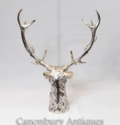 Hot Pamono Silver-Plated Stag Champagne Cooler