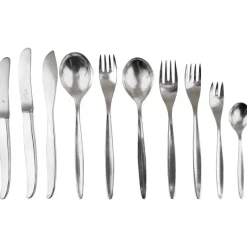 Pamono Silver-Plated Stockholm Flatware by Kurt Mayer for WMF, Germany, 1960s, Set of 120> Cutlery & Serving Utensils