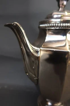 Pamono Silver-Plated Tea and Coffee Set from Christofle, Set of 5><noscript><img width=