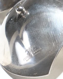 Pamono Silver-Plated Triple Leaf Server from FB Rogers Silver Co, 1950s><noscript><img width=