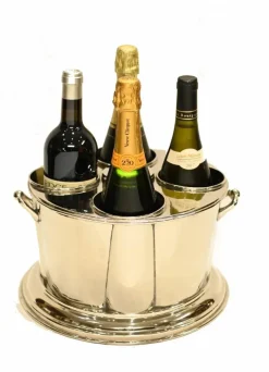 Pamono Silver-Plated Wine Cooler><noscript><img width=