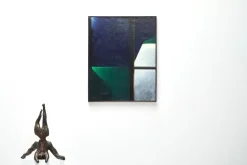 Pamono Simone Lacour, The Accessible of the Inaccessible, 1981, Oil on Canvas> Abstraction|Mid-Century