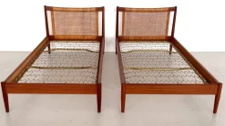 Outlet Pamono Single Beds by Børge Mogensen for Søborg Møbelfabrik, Denmark, 1950s, Set of 2