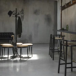 Clearance Pamono Single Curve Bar Stool by Nendo