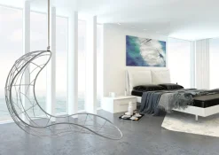 Pamono Single Recliner Hanging Swing Chair from Studio Stirling><noscript><img width=