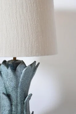 New Pamono Sintra Light Blue and Green Table Lamp by Barracuda Interiors