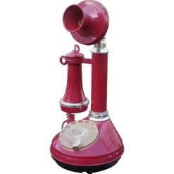 New Pamono Sip Candle Phone in Red Plastic