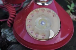 New Pamono Sip Candle Phone in Red Plastic
